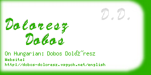 doloresz dobos business card